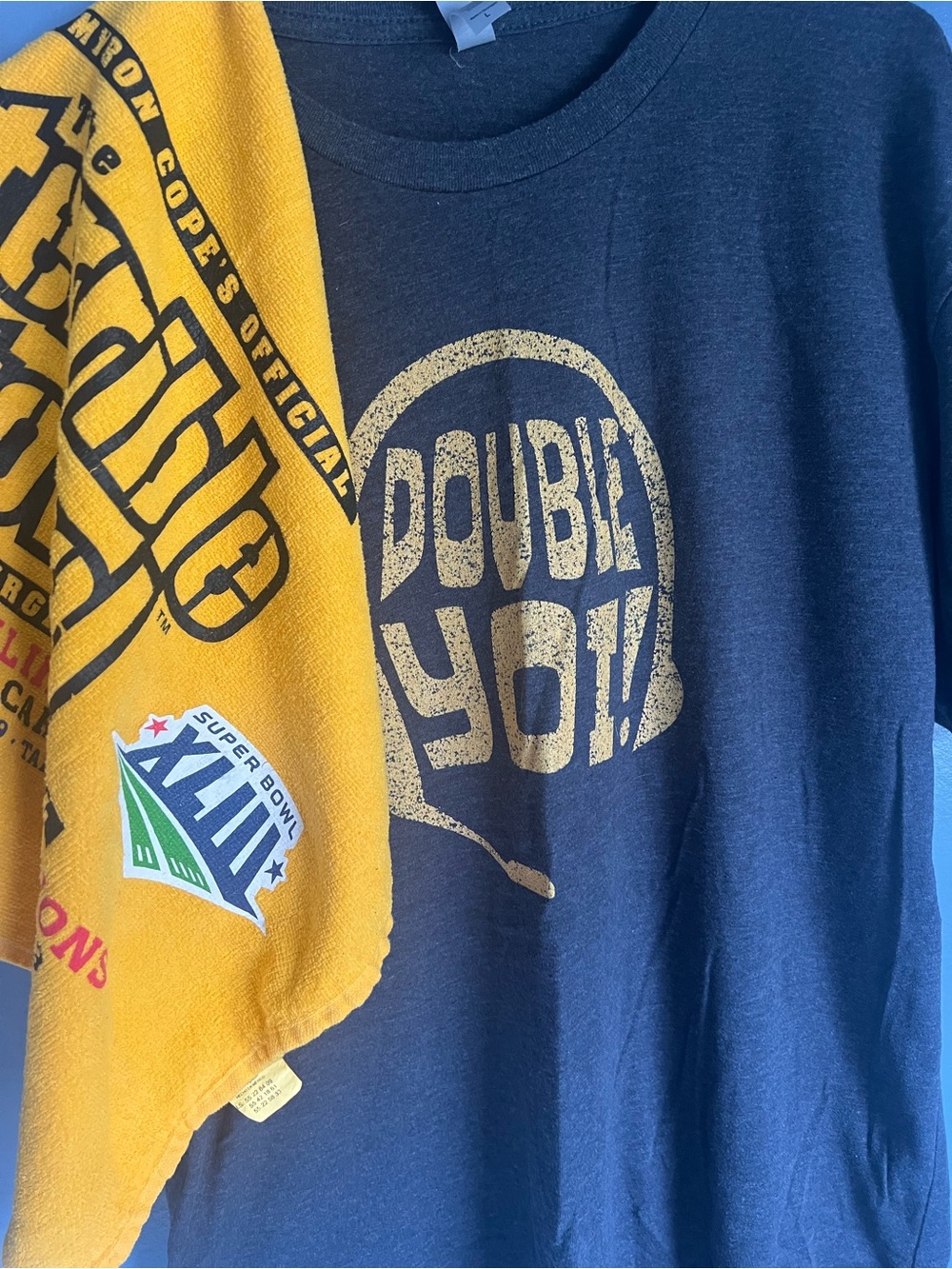 Pittsburgh Steelers Myron Cope Shirt W/Iconic Terrible Towel!